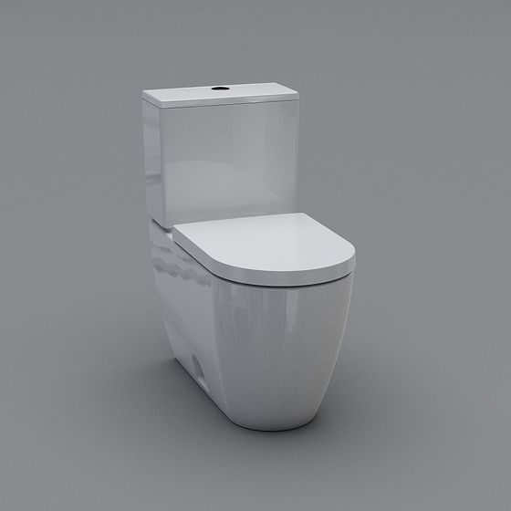 Urban Toilet 3D model for Modern Spaces