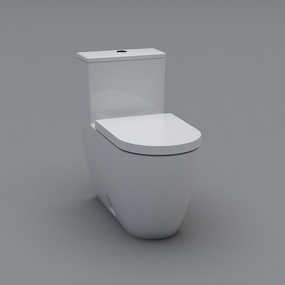 Urban Toilet 3D model