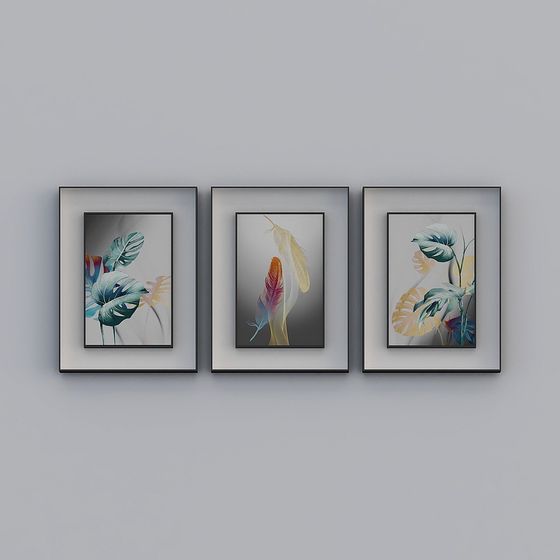 Jane - Viento de lujo ligero - Pintura de decoración de sala de estar - SK-091-60x80x3