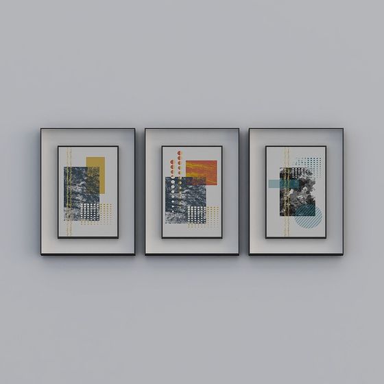 Abstract Frame 3D Model