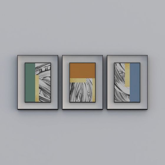 Abstract Picture Frame 3D model