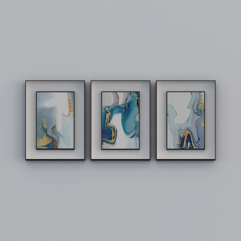 Jane -Light Luxury Wind - Living Room Decoration Painting - SK-074-60x80x3