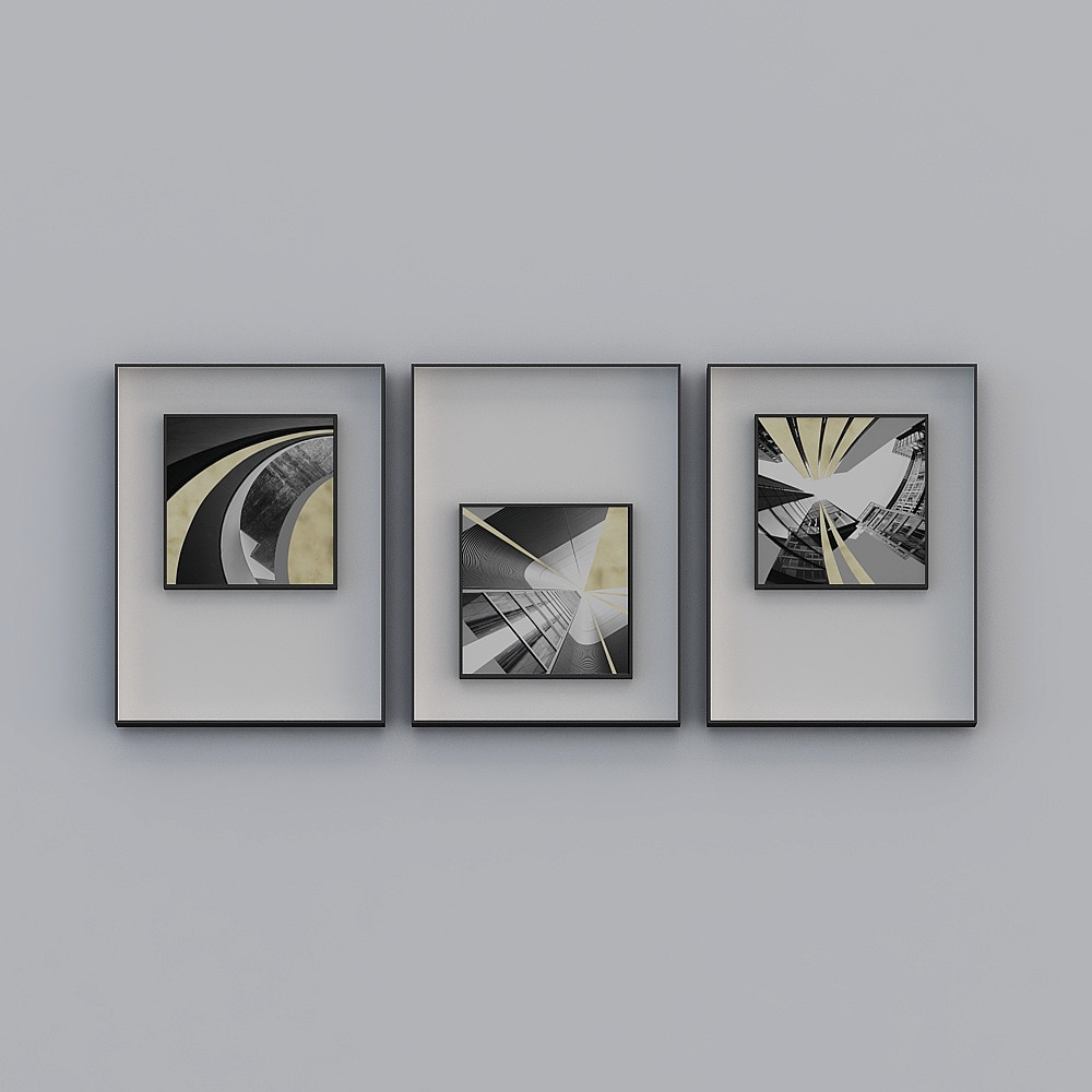 Jane -Light luxury wind - living room decoration painting - SK-061-60x80x3