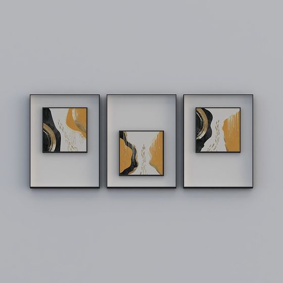 Abstract Frame 3D model