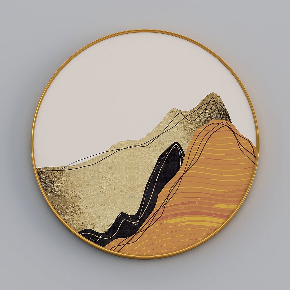 Courtesy full house with painting - Xuanguan painting round - Mingjin magic orange-1