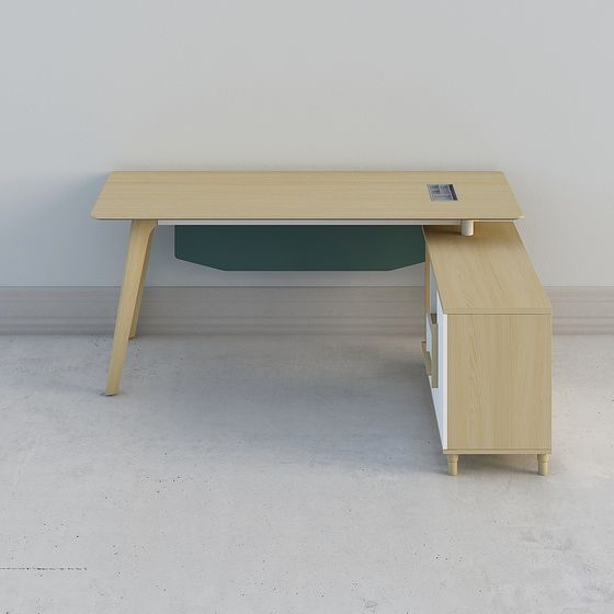 Nordic Style Desk 3D model