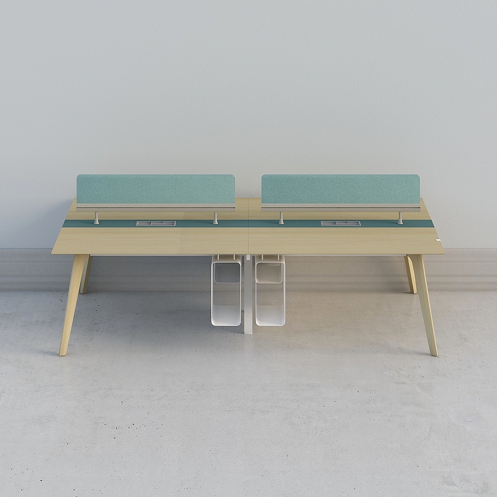 Ju-European Office Card/ Staff Desk / Open Screen Card / Computer Table JO-3023X-4