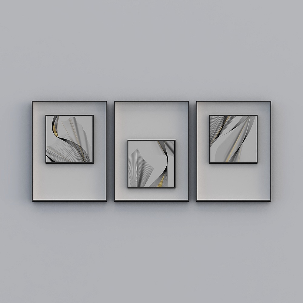 Jane on - light luxury wind - living room decoration painting - SK-032 - paper fall clouds