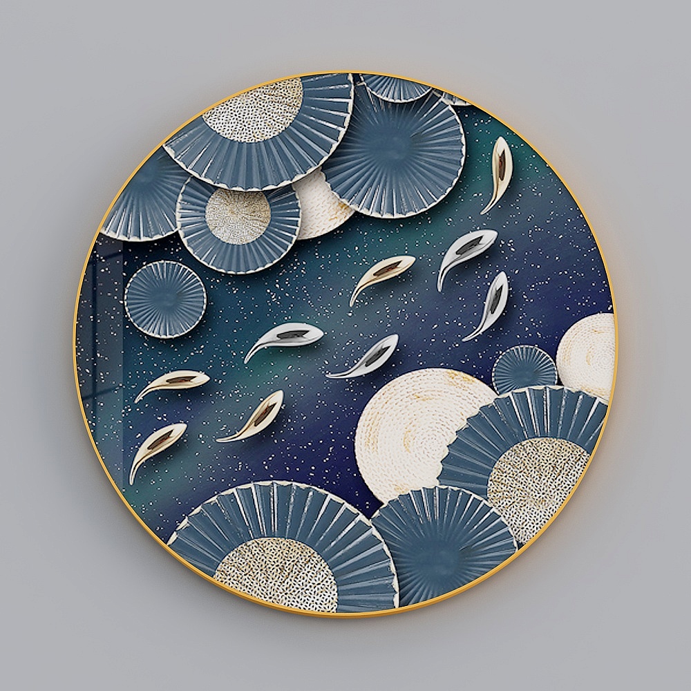 Zhuo Yi -style - Xuanguan decorative painting - more than E for years