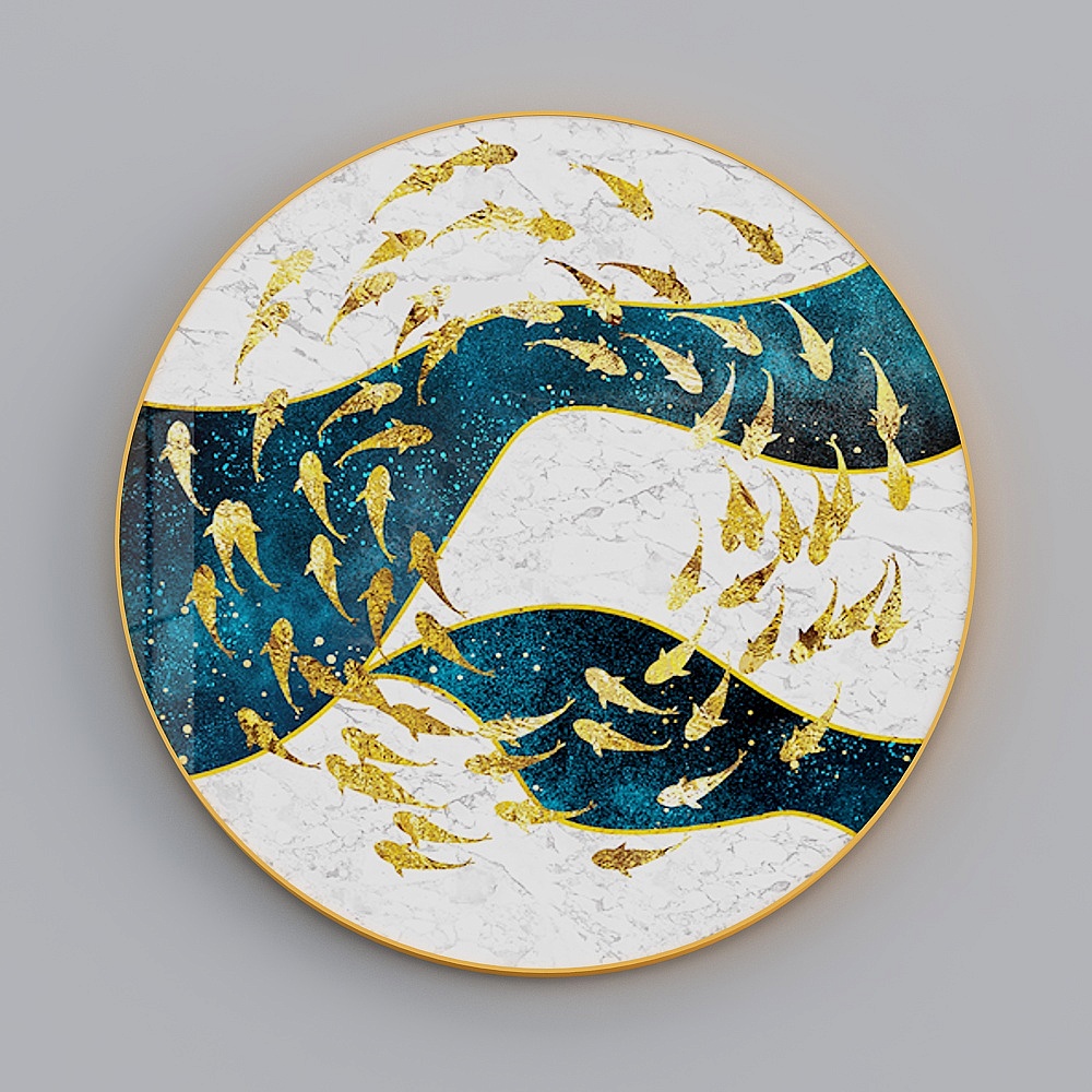 Zhuo Yi - new Chinese style - Xuanguan decorative painting - more than K for years