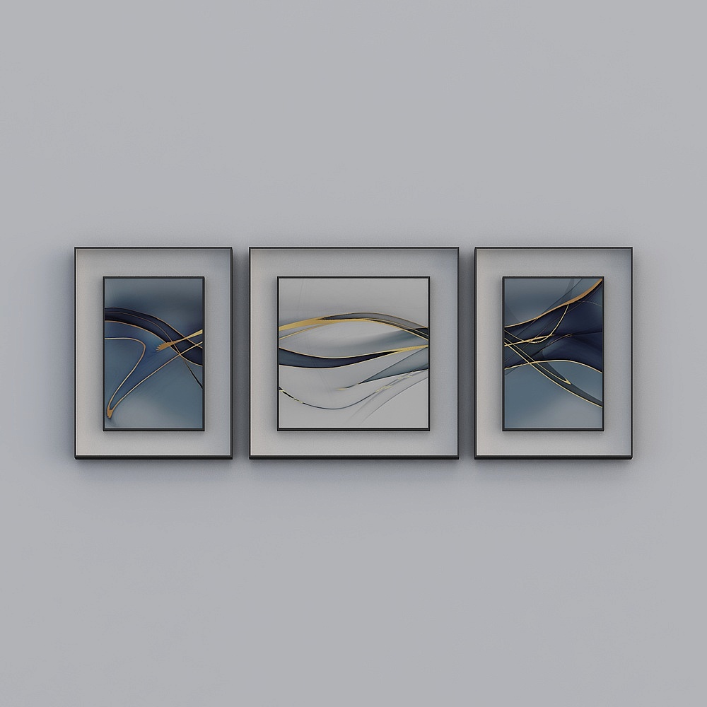 Jane -Light luxury wind - Living room decoration painting - SK-025-80x200