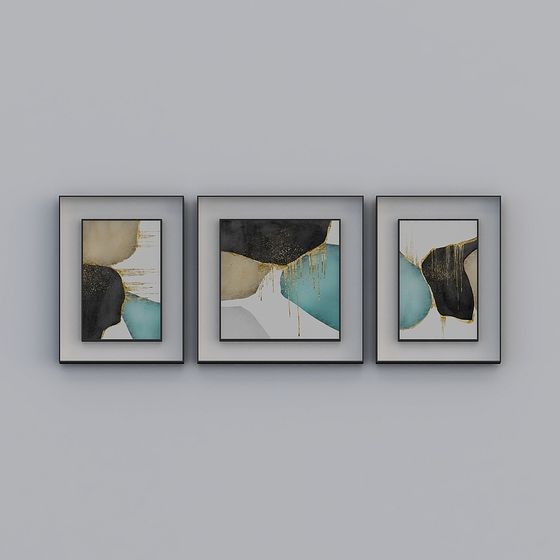 Abstract Frame Series 3D model