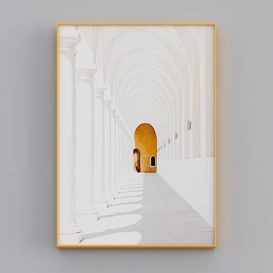 Sunlight Corridor 3D model