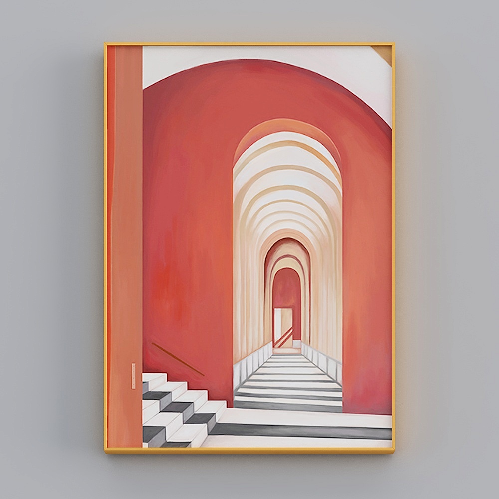 Zhuo Yi - Modern minimalist wind - Living room decorative painting - Art Gallery A