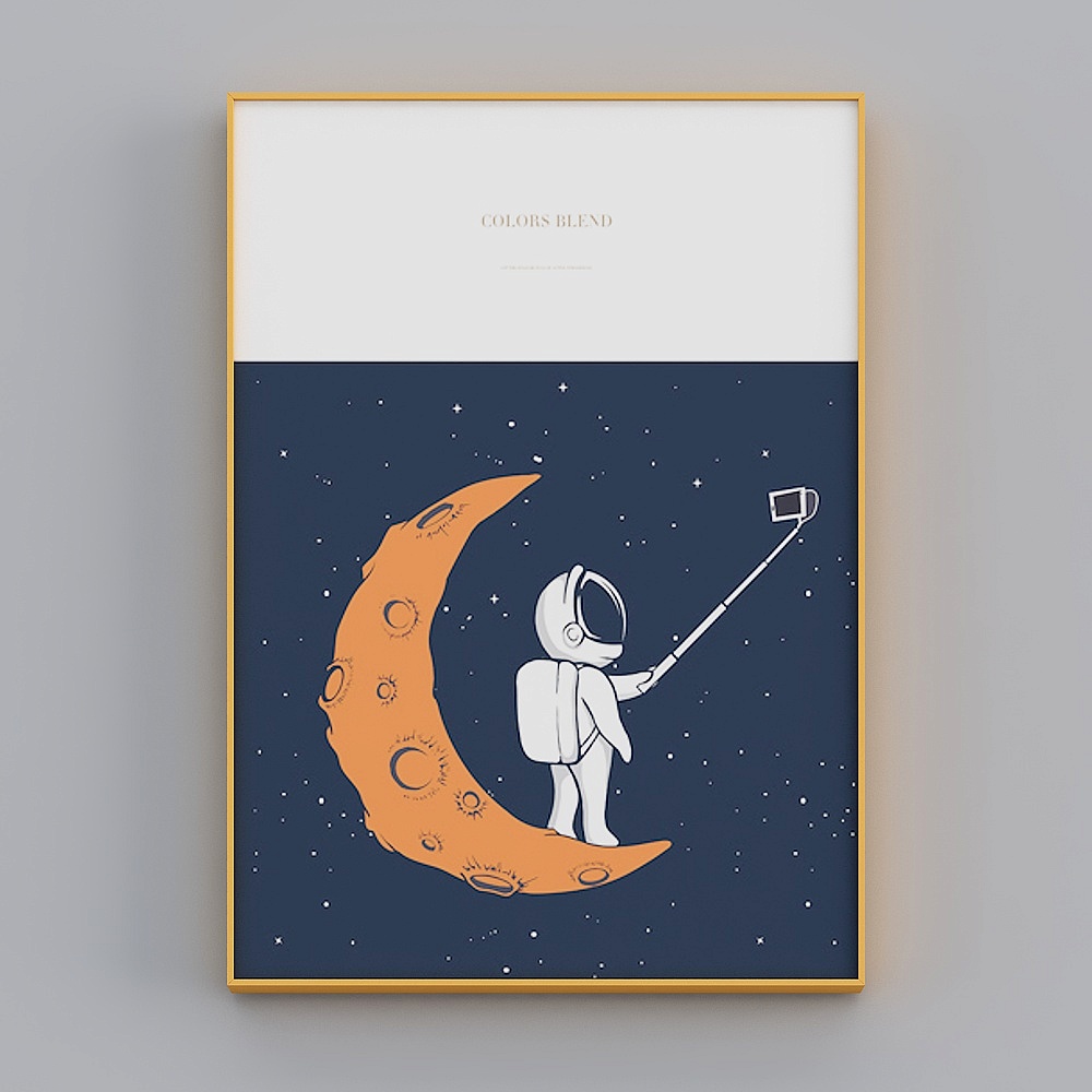 Zhuo Yi - Modern minimalist wind - Living room decorative painting - Explore E