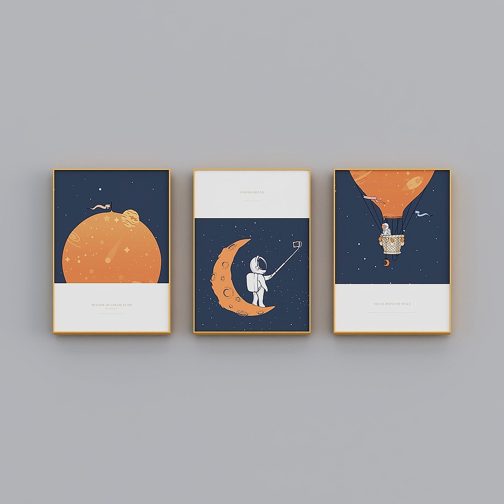 Space Odyssey 3D Model Collection