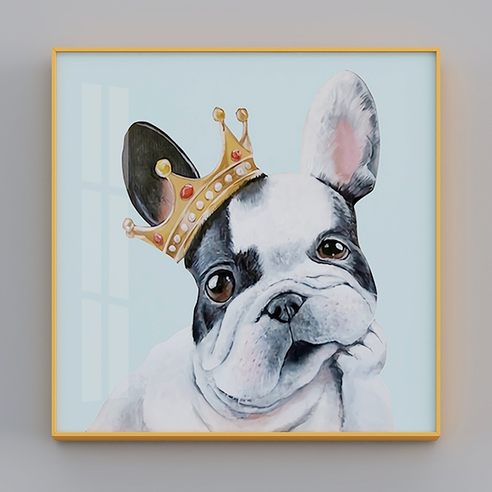 Zhuo Yi - modern minimalist style - children's room decoration painting - budding style F