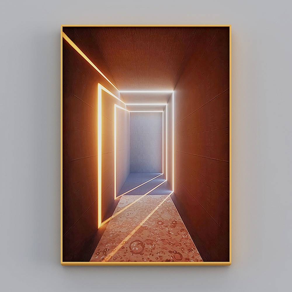 Neon Passage 3D model