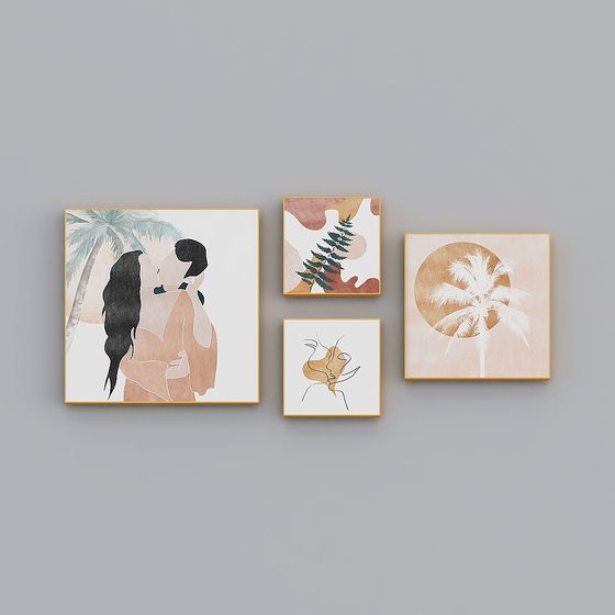 Tropical Vibes 3D Model Collection