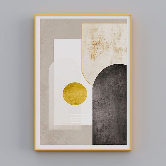 Abstract Picture Frame 3D model