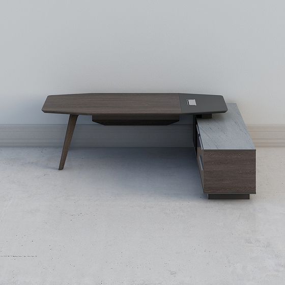Urban Edge Desk 3D model