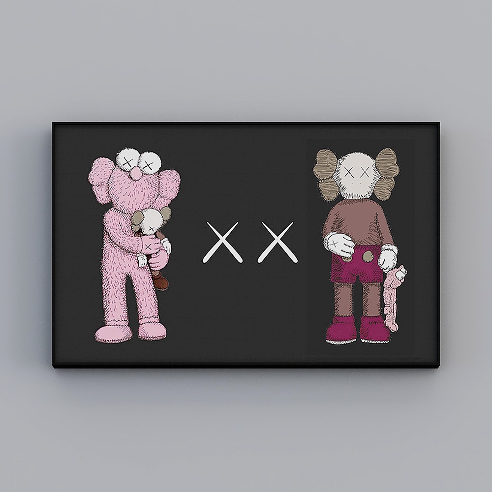 Zoe - Modern Minimalist Wind - KAWS Tide J
