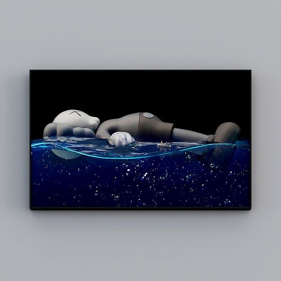 The Slumbering Ocean Guardian 3D model