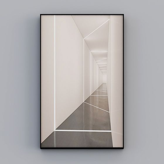 Infinite Corridor 3D model