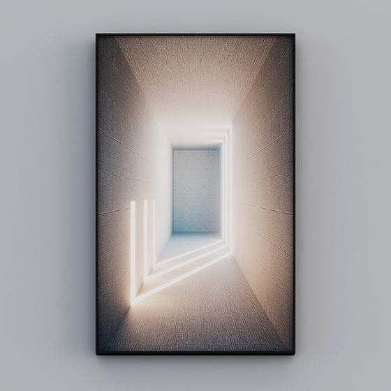 Light Tunnel 3D Model for Innovative Design