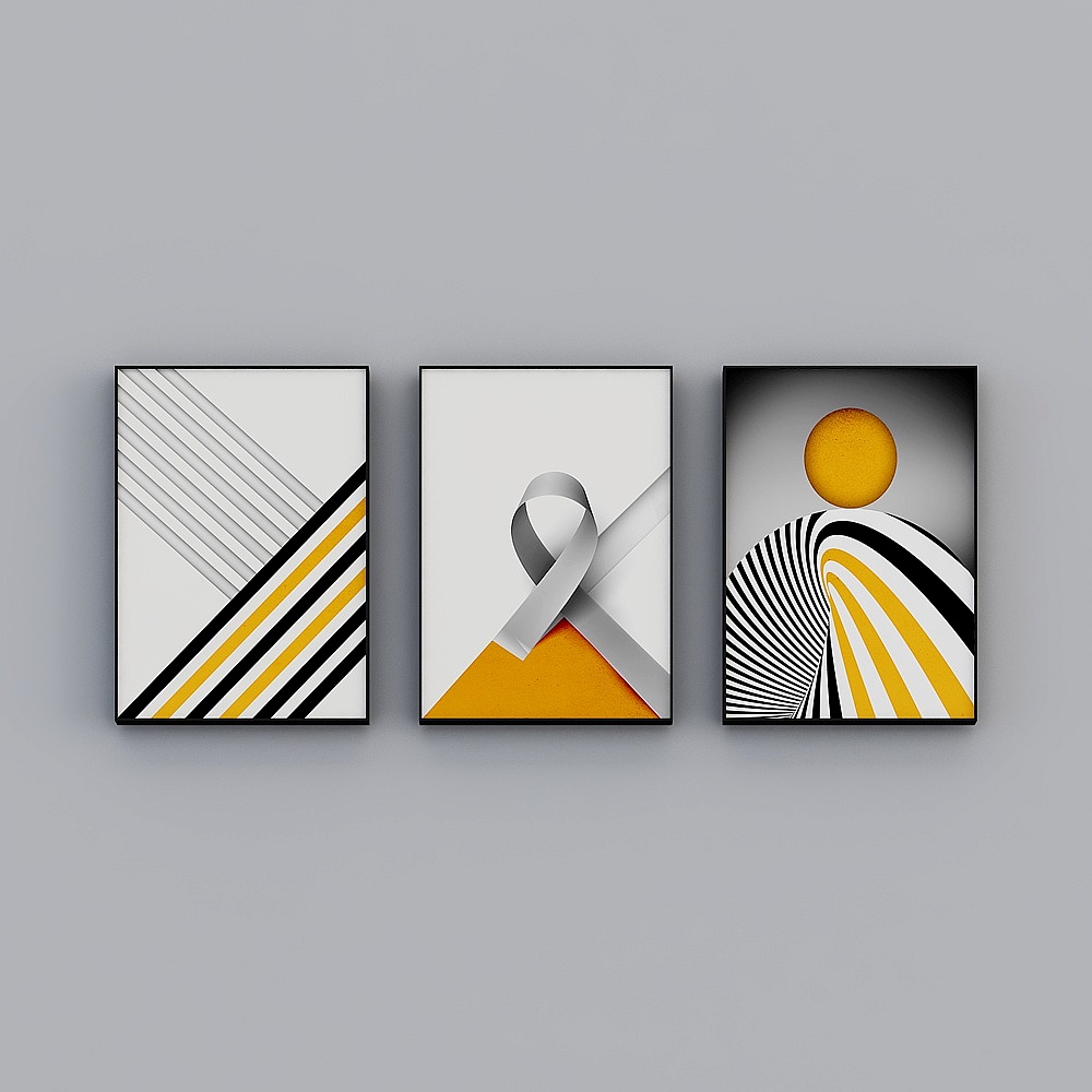 Zoe - Nordic Wind - Restaurant Decoration Painting - Time Node EFG