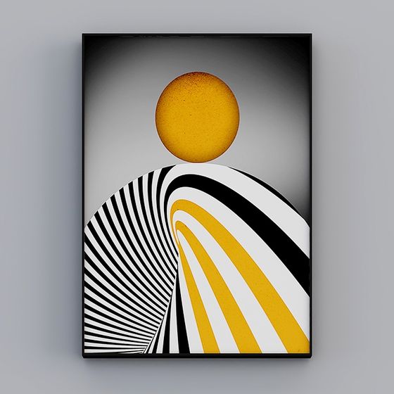 Abstract Geometric Dream 3D model