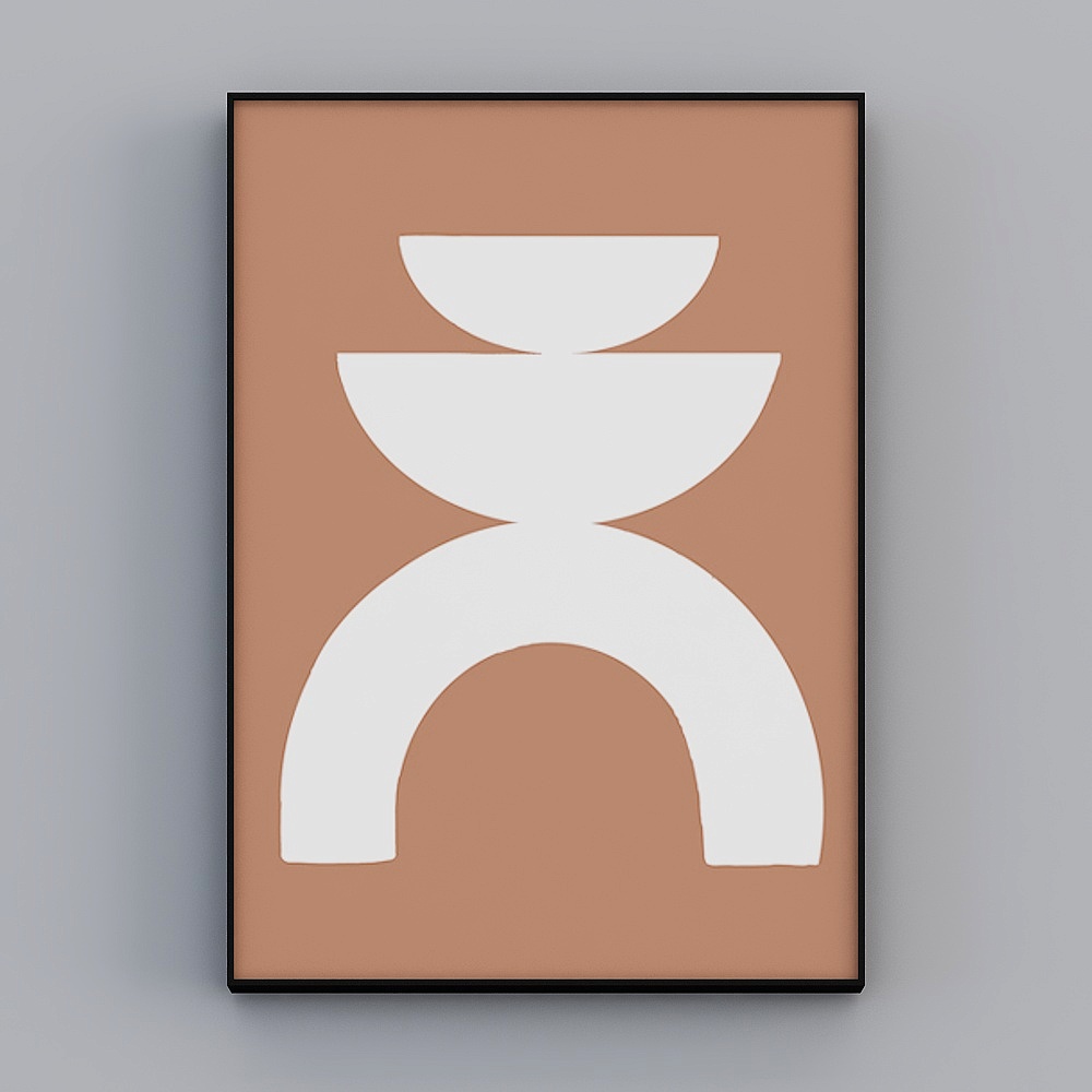 Zoe - Nordic Wind - Living Room Sofa Decoration Painting - Frankie's Secret C