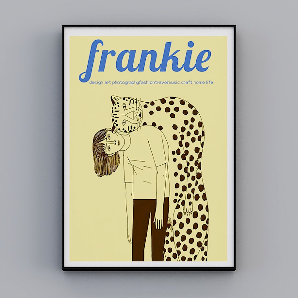 Zoe - Nordic Wind - Living Room Sofa Decorative Painting - Frankie's Secret G