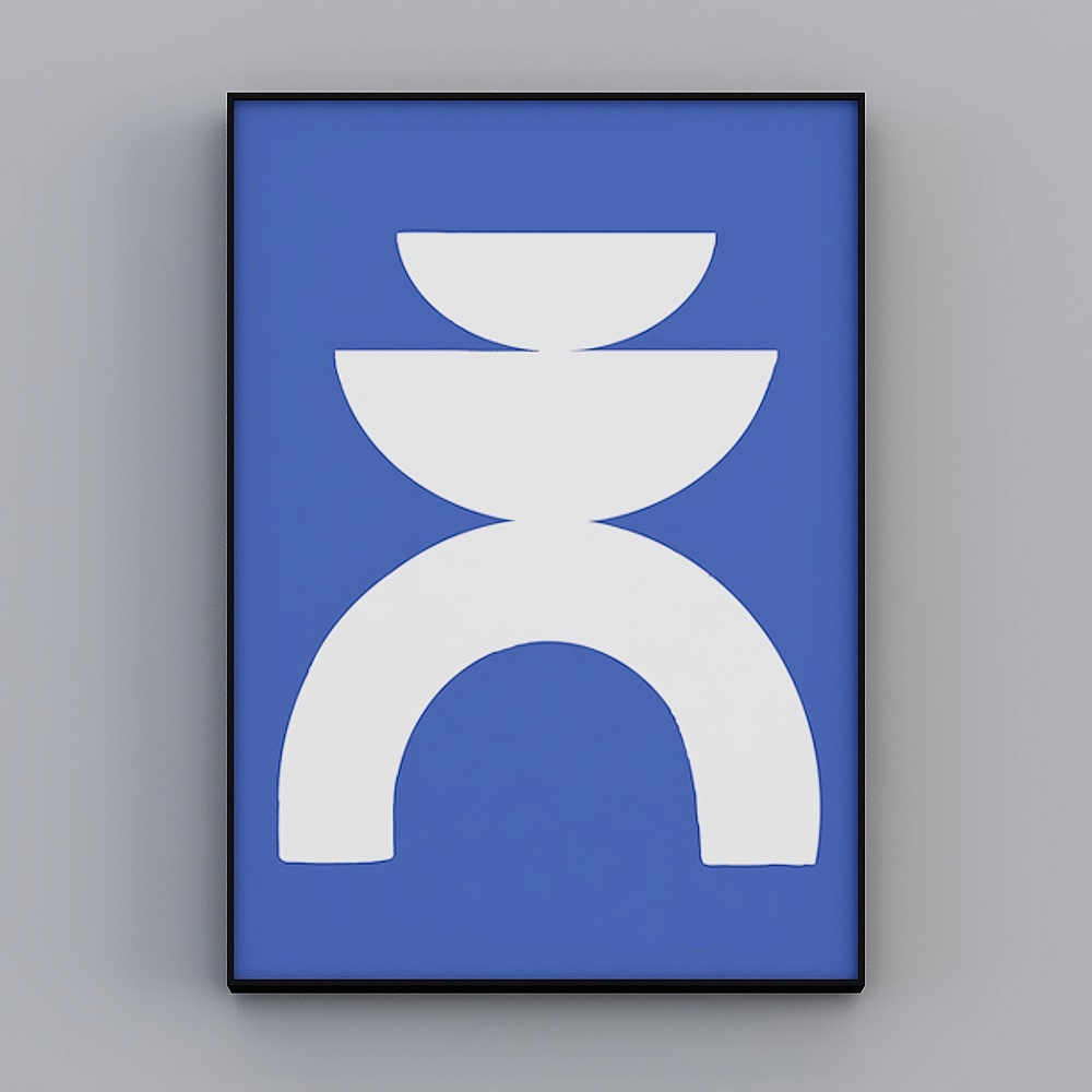 Zoe - Nordic Wind - Living Room Sofa Decoration Painting - Frankie's Secret H