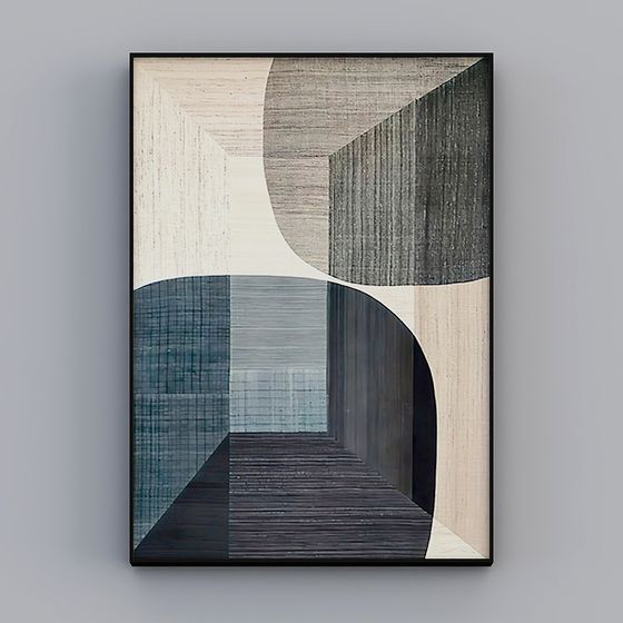 Urban Canvas 3D model for Modern Design