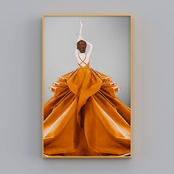 Dancing Elegance 3D model