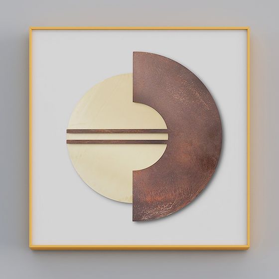 Abstract Arc 3D model - A Fusion of Art and Geometry