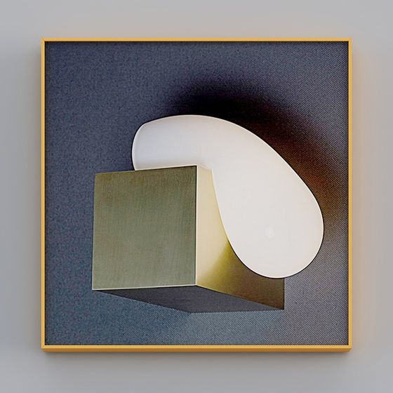 Abstract Geometric 3D model with Dual Aesthetic Appeal