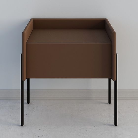 Urban Edge Side Table 3D model for Modern Spaces