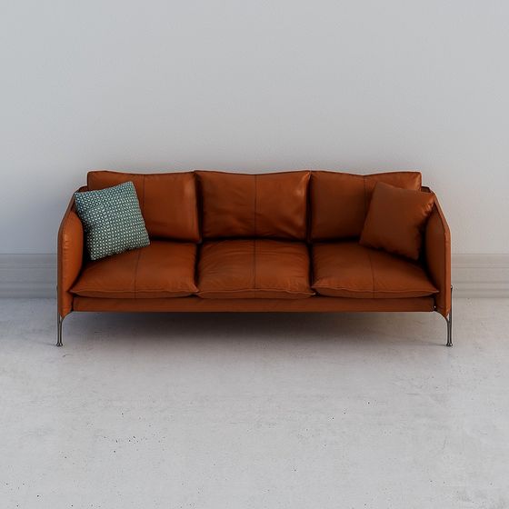 Urban Comfort 3D Model Sofa for Modern Spaces