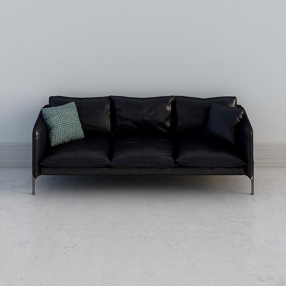 Urban Comfort 3D model Sofa for Contemporary Spaces