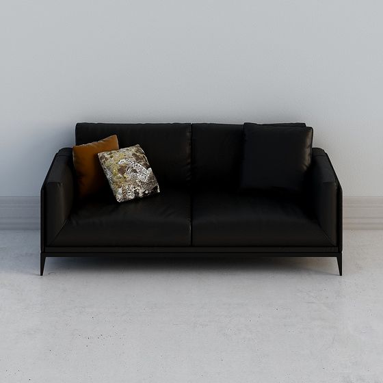 Urban Comfort Sofa 3D model for Contemporary Spaces