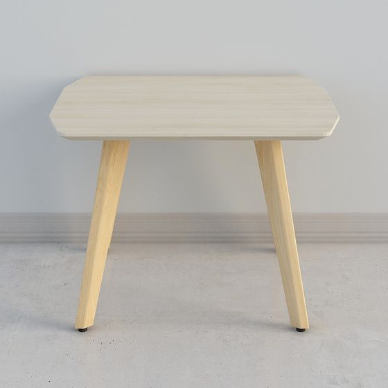Nordic Small Table 3D model