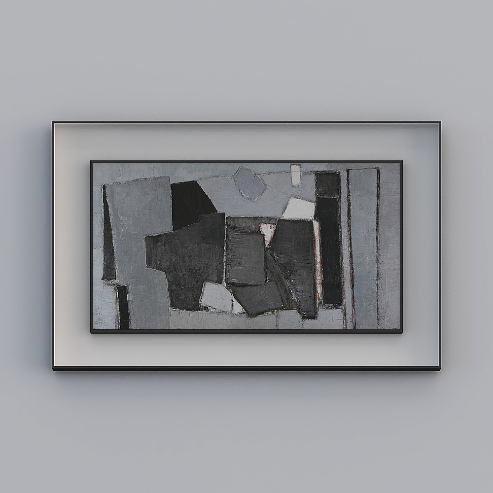 Jane -Light luxury wind - restaurant decoration painting - SK-009 - imagination of thoughts