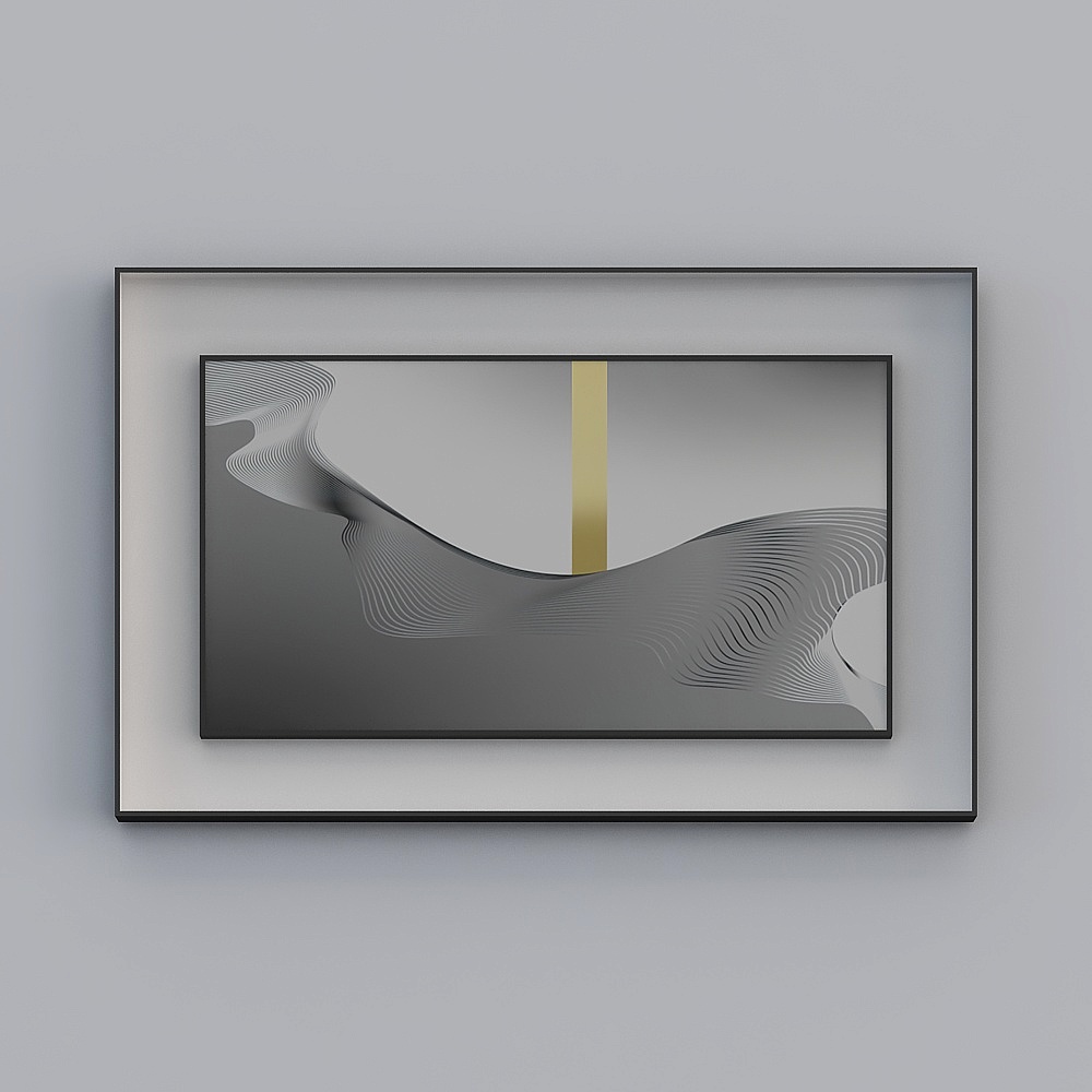 Jane -Light luxury wind - Restaurant Decoration Painting - SK-027-70x110