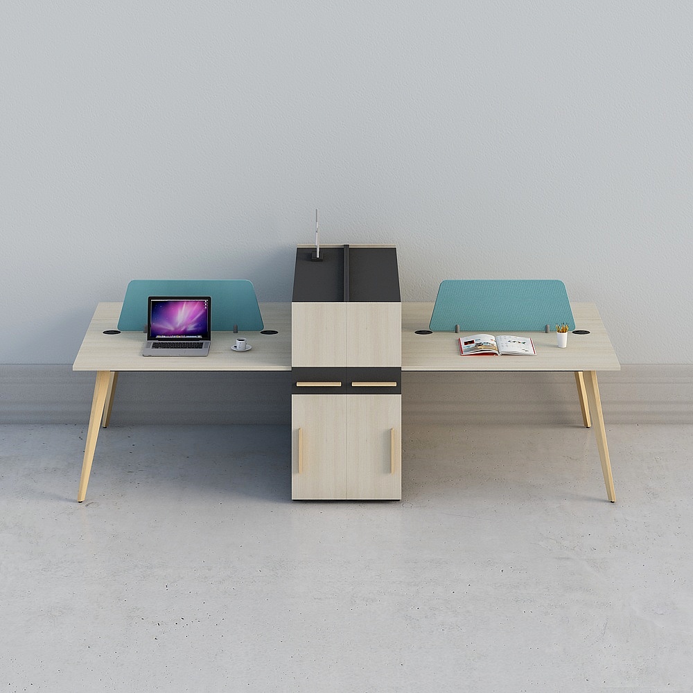 Table de bureau/Personnel/Carte d'écran ouverte/Bureau H2-Z0412-4