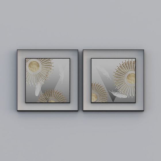 Feather Light 3D model