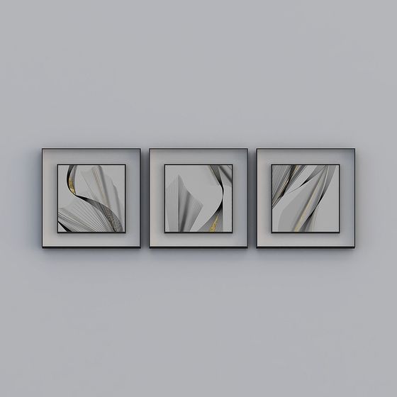 Abstract Frame Series 3D model