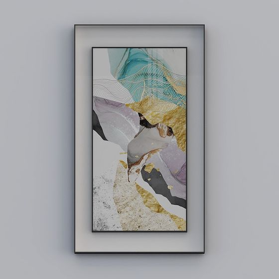 Radiance 3D model: A Stunning Abstract Art