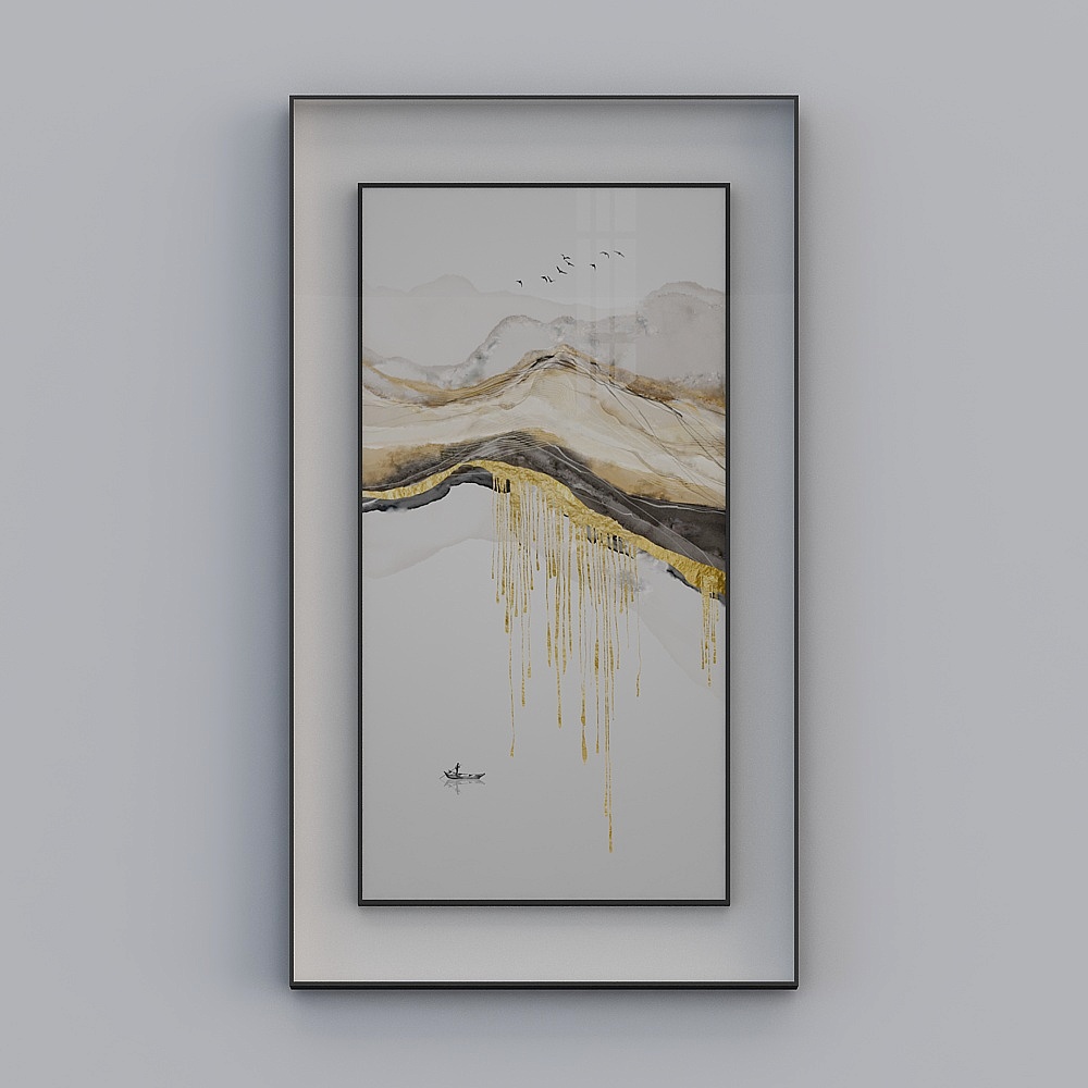 Jane on - Light luxury wind - Xuanguan decorative painting - SK-033-80x140